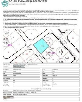 Tekirdağ Altınova Mahallesinde Satılık 360 M2 Köşe Arsa