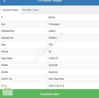 The World Seller'den Çakırlıda Yola Cephe Gölmanzaralı Zeytinlik