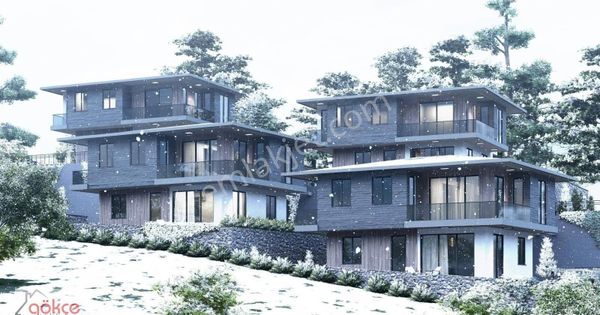 Gökçe'den Çamçukur'da Dört Villalık Ruhsatı Alınmış Arsa