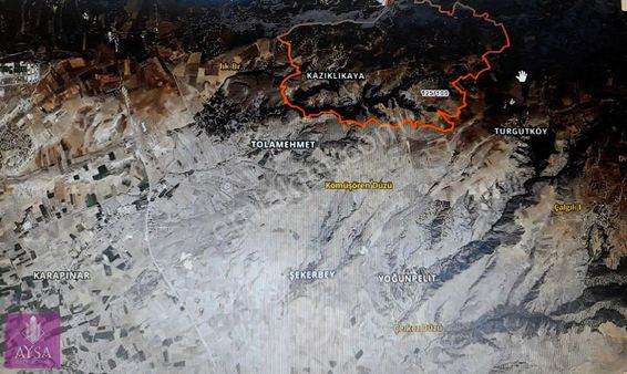 Çorum Merkez Kazıklıkaya Köyüne Bağlı Satılık Parsel