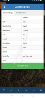 Antalya Aksu Topallıda Satılık İmarlı Arsa(emsal 0,30)