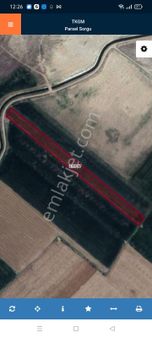 Seyitgazi Yazıdere Su Kenarı Satılık Verimli Tarla