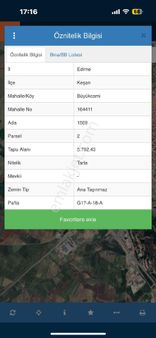 Keşan Merkezde Yatırımlık İmarlı Arsa – Kaçırılmayacak Fırsat!