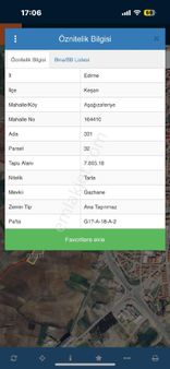 Keşan Merkezde Yatırımlık İmarlı Arsa – Kaçırılmayacak Fırsat
