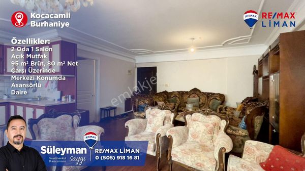 Burhaniye Cadde Üzerinde Ofis Ve Daire Kullanımına Uygun Satılık 2+1