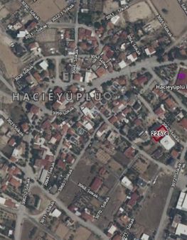 Denizli Hacıeyüplü Köy İçi 416m2 3 Kat Ruhsatlı Satılık Arsa