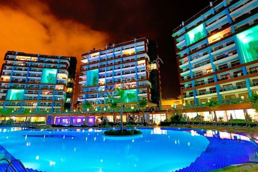 Alanya Cikcilli Mah.full Aktiviteli Eşyalı Satılık 1+1 Daire