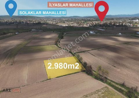 Arz Gyd - Resmi Yollu 2.980m2 57 Metre Yola Cephe