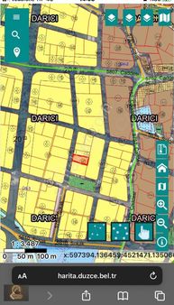 Öğretmen'den Darıcı Mahallesinde 599m3 Fırsat Villa İmarlı Arsa