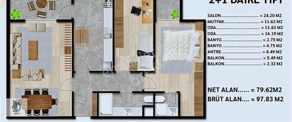 Site İçi Lüks Daireler Faizsiz Taksit İmkanı