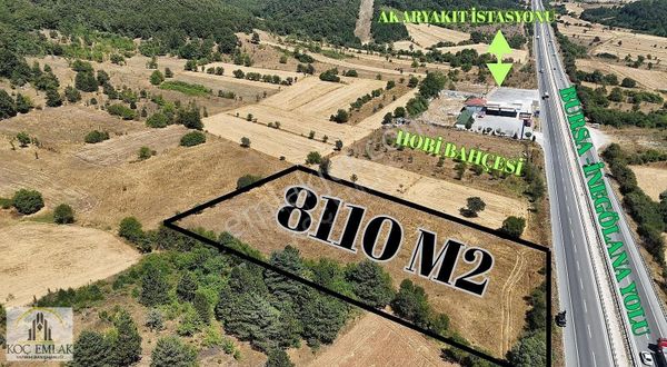 Bursa İnegöl Ana Yoluna Cepheli Fırsat Satılık Tarla