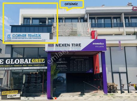 Hal Kavşağında Cadde Üzerinde Corner Plaza'da 85m² Satılık Ofis