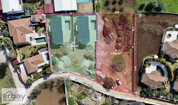 Kayaköy'de Merkezi Konumda 1334m² Parsel