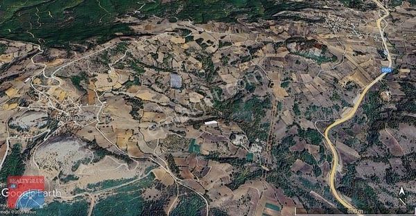 Bursa Yenişehir Beypınarda Satılık 3.029 M2_köye 900 Mt Mesafede