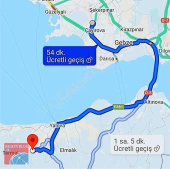 Yalova Merkez Kadıköy Villa İmarlı 428 M² Arsa