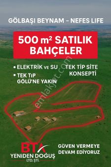 Ankara Beynam Ormanları Yanı Satılık 500 Metrelik Arsalar