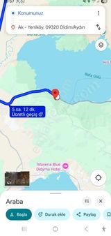 298m İmarlı Göl Manzaralı Denize 6km Resmi Yola Cepheli Seyirli