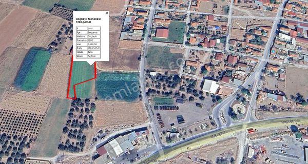 Göçbeylide Arsaya Dönüşebilek 2569 M2 Tarla