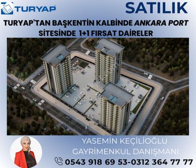 Turyaptan Pursaklar Ankara Port Sitesinde Vade Fırsatlı 1+1