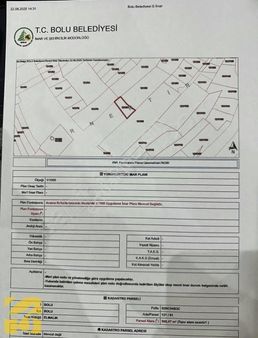 Bolu Merkez Elmalık Köyünde 996 Metrekare Satılık Tarla