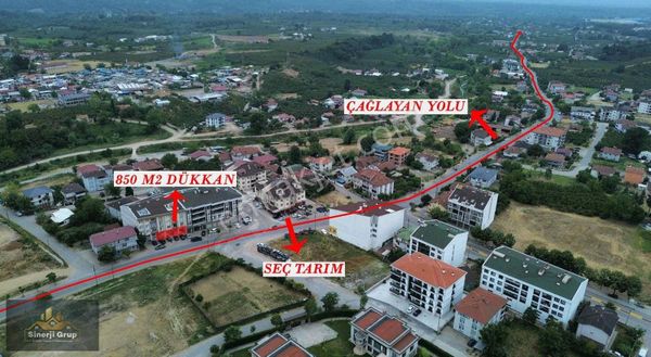 Sinerji Gruptan Çağlayan Yolunda Kiralık 850 M2 Dükkan