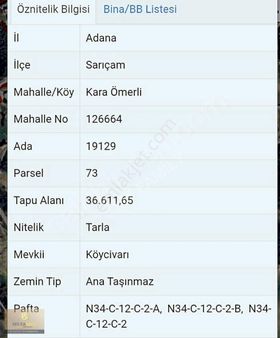Karaömerli'de Göl Manzaralı, 450m² Hisse