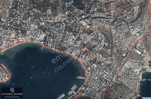 Muğla Bitez'de Kiralık 2723 M² Turizm İmarlı Arsa