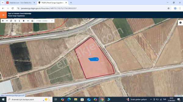 Karuburun Da Yol Cepheli Müstakil Satılık Tarla