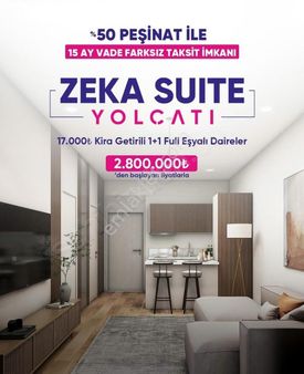 %30 Peşinatlı Uygun Ödeme Koşullarıyla 1+1 Eşyalı Satılık Daire