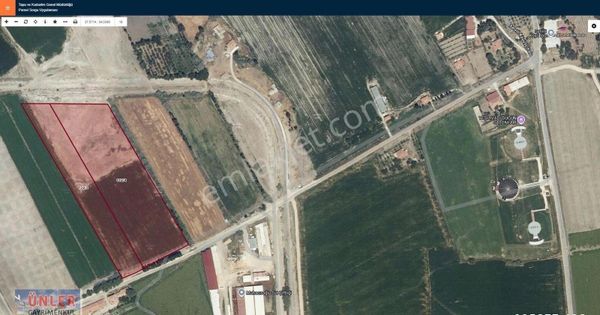 Servilide Satılık Kuyulu Sulu Tarlalar