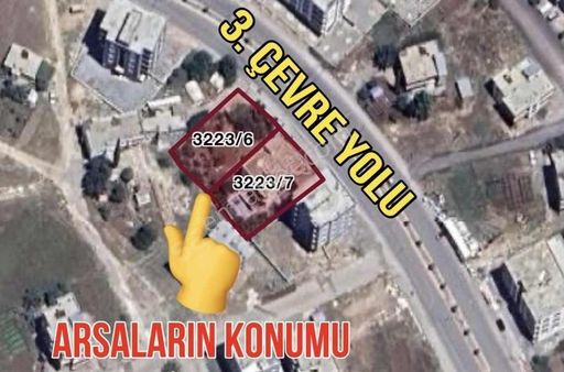 3. Çevre Yoluna Sıfır Satılık 1207 M2 Ticari+konut Arsası