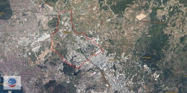 Tuzla Orhanlı'da Satılık 22.000 M² Sanayi İmarlı Arsa