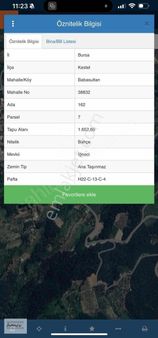 Kestel'in Gözdesi Babasultanda Anayola Cephe Bahçe Vasıflı