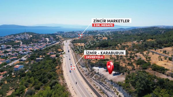 Mordoğan'da Muhteşem Manzaralı Yatırımlık Tarla