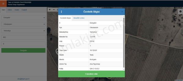 Yenisofça Kırıkçam Mevkii Nde Satılık Tarla