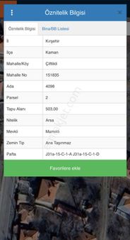 Kaman Çiftlikli Mah. İmarlı 526 M² Satılık Arsa