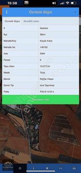 Silivri K.kılıçlı 4.000m2 Villaların İçinde Satılık Arsa