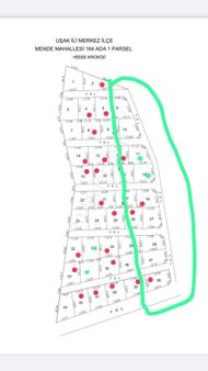Uşak Emlak Ofisinden Kayşbelen Köyünde Satılık 600 M2 Arsa