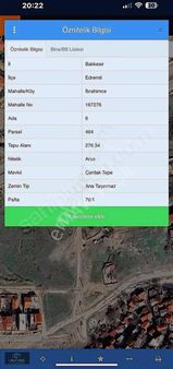 Edremit İbrahımce Mh. Acil Satılık 276 M2 Arsa