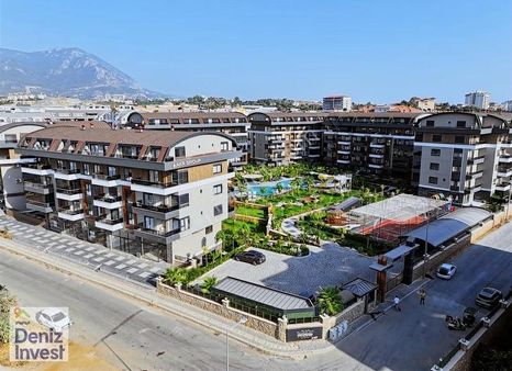 Alanya Oba Kavi Dream De Satılık 1+1 Full Mobilyalı Havuza Cephe