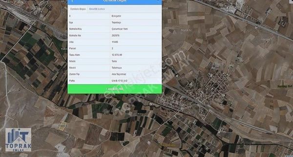 Toprak Emlaktan Meraya Açık Yolu Olan Satılık Çiftlik Yeri Tarla
