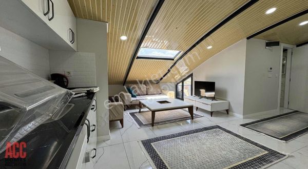 Acc Homes'tan Yeniköy'de Sıfır Eşyalı Kiralık 1+1 Modern Daire