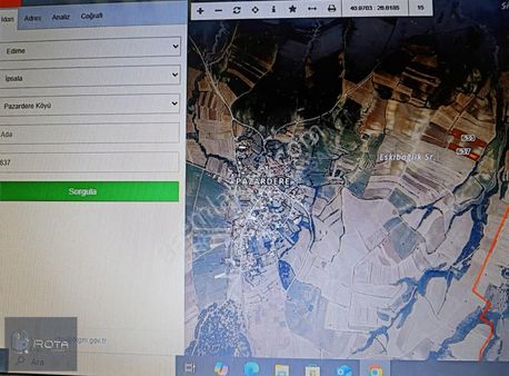 İpsala Pazardere Köyünde Satılık Tarlalar