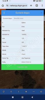 Enez Vakıf Köyünde Satılık Arsa