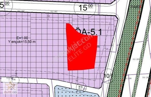 Elite Gd & D100 Ve Tem Girişine Yakın 2.124 M2 Sanayi İmarlı