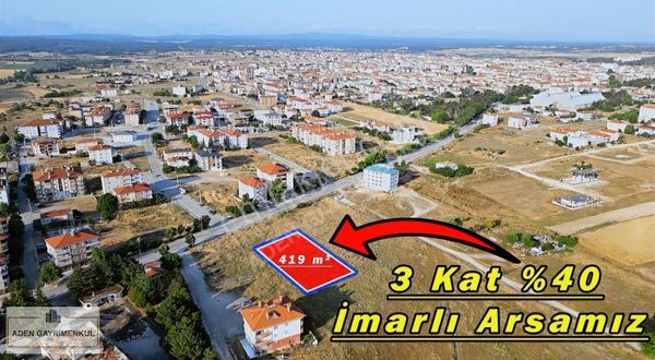 Aden Gayrimenkul'den 419m2 Satılık Arsa