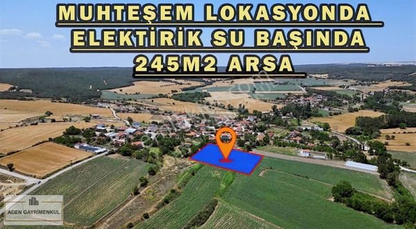 Aden Gayrimenkul'den Doğa Harikası Pazarlıda 245m2 Arsa