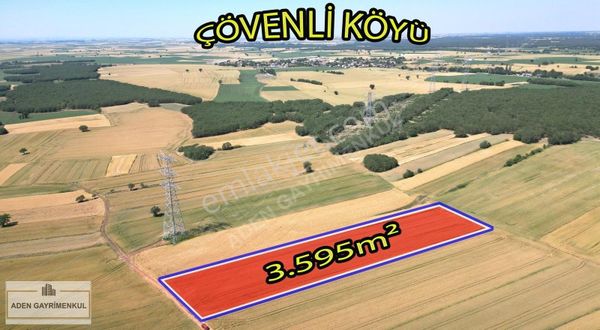 3.595 M2 Müstakil Tapulu Arazi