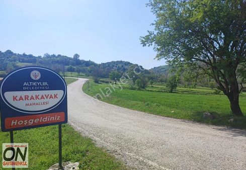Balıkesir Karakavak Mahallesinde B+2 İmarlı Satılık 335 M² Arsa