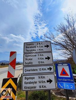 Balıkesir İzmir Karayoluna Cephe Köşe Parsel Satılık 22 D Tarla